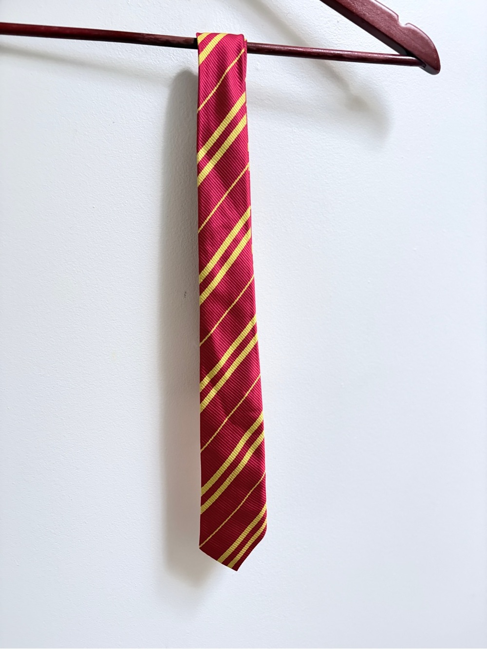 Harry Potter Gryffindor Tie Red and Yellow Diagonal Stripe